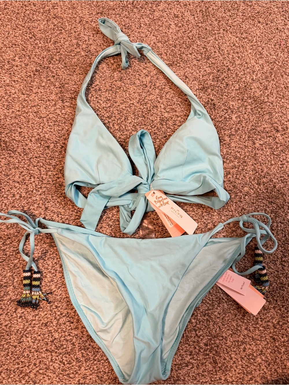 Women’s blue bikini NWT size L